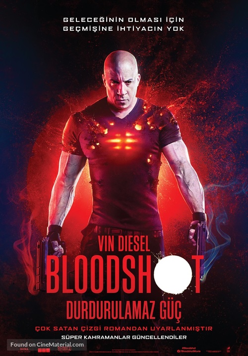 Bloodshot - Turkish Movie Poster