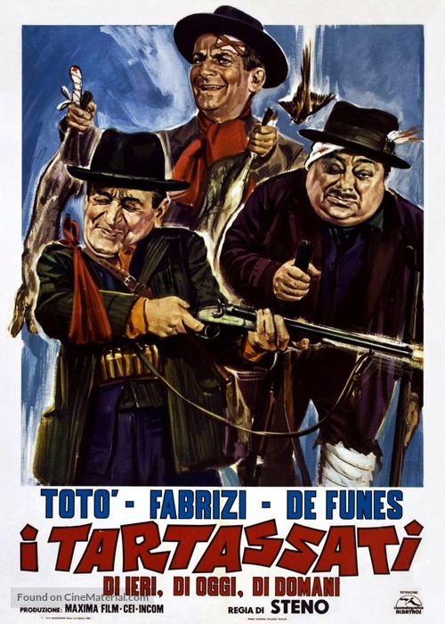 I tartassati - Italian Theatrical movie poster