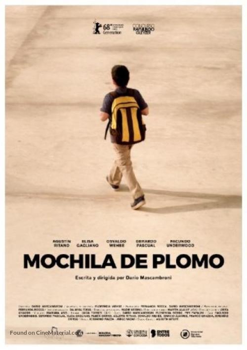 Mochila de plomo - Argentinian Movie Poster