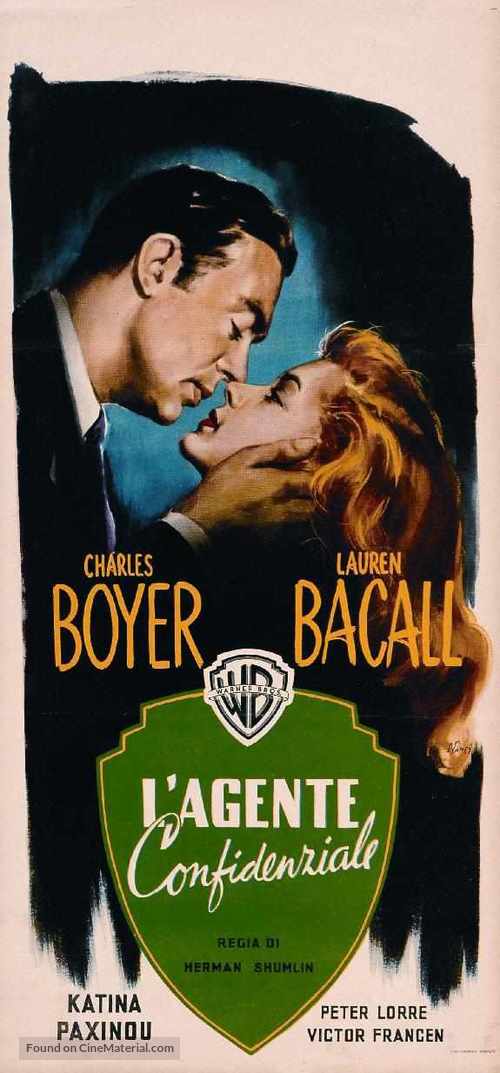 Confidential Agent - Italian Movie Poster