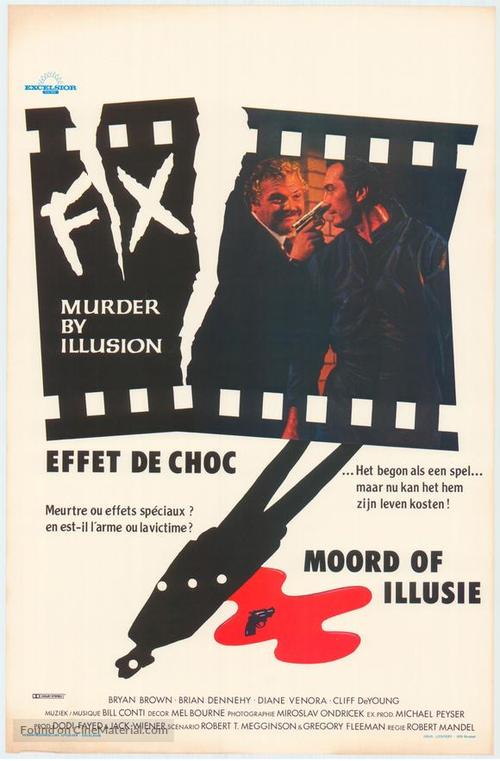 F/X - Belgian Movie Poster