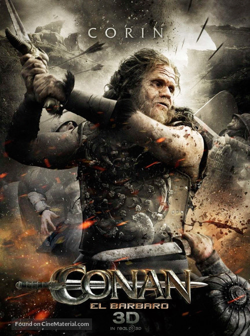 Conan the Barbarian - Uruguayan Movie Poster