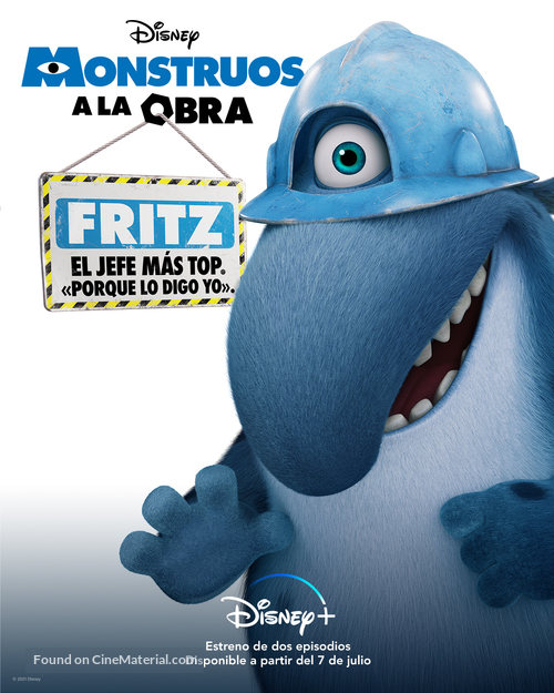 &quot;Monsters at Work&quot; - Spanish Movie Poster