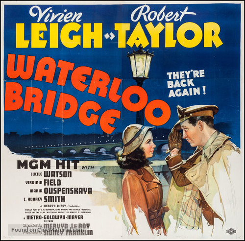 Waterloo Bridge (1940) movie poster
