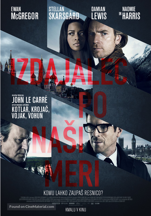 Our Kind of Traitor - Slovenian Movie Poster