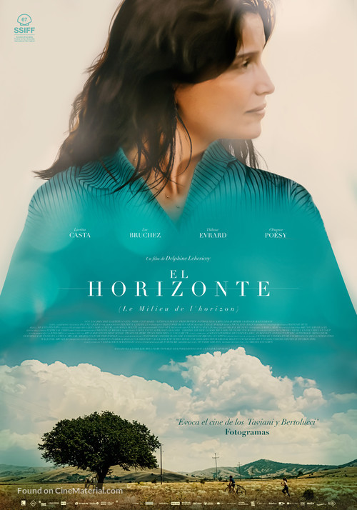 Le milieu de l&#039;horizon - Spanish Movie Poster