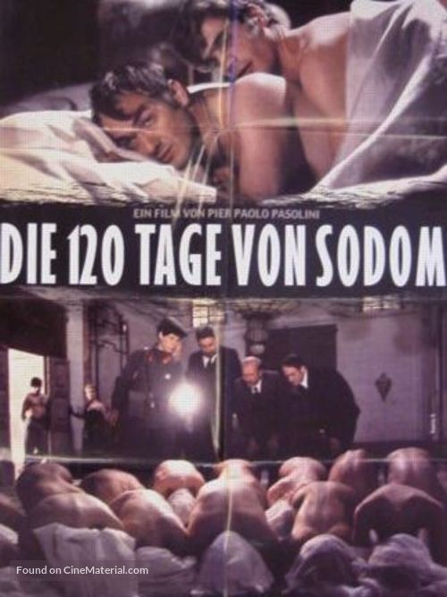 Sal&ograve; o le 120 giornate di Sodoma - German Theatrical movie poster