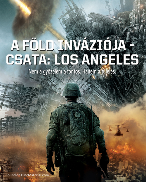 Battle: Los Angeles - Hungarian Blu-Ray movie cover