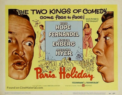 Paris Holiday - Movie Poster