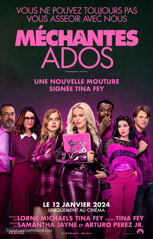 Mean Girls - French Movie Poster