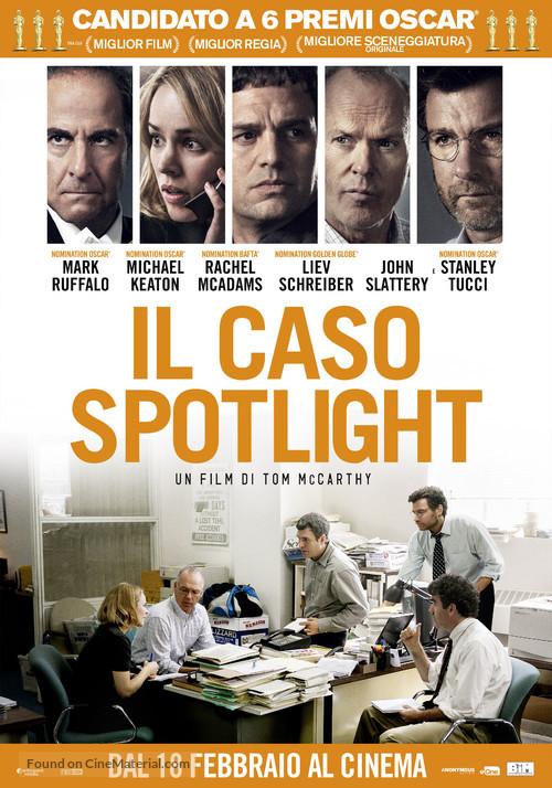 Spotlight - Italian Movie Poster