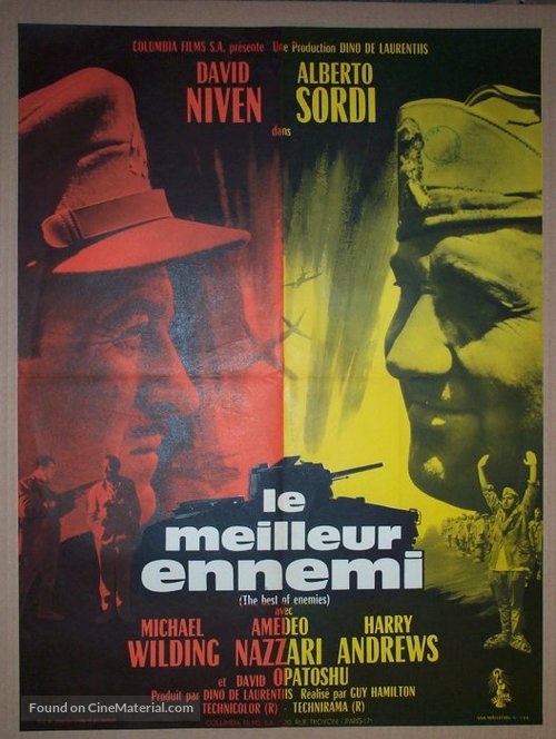 The Best of Enemies - French Movie Poster