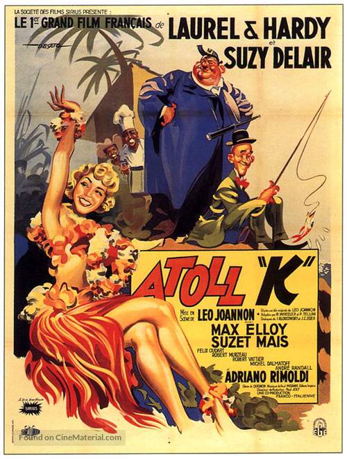 Atoll K - French Movie Poster