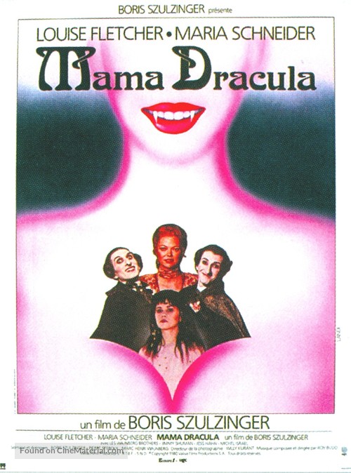 Mama Dracula - French Movie Poster