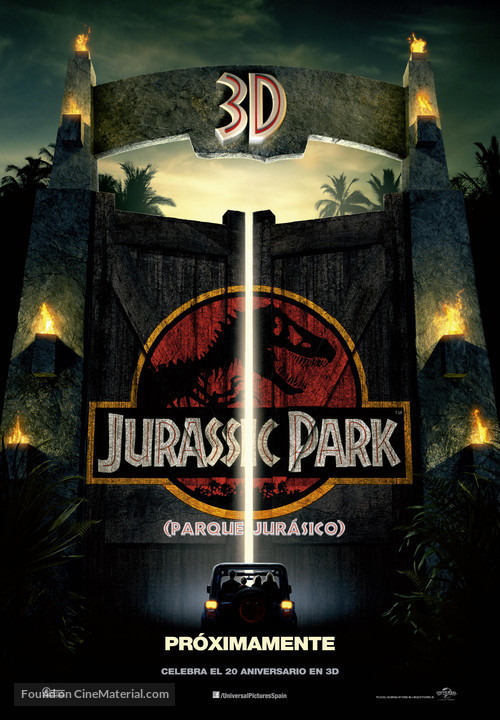Jurassic Park - Spanish Movie Poster