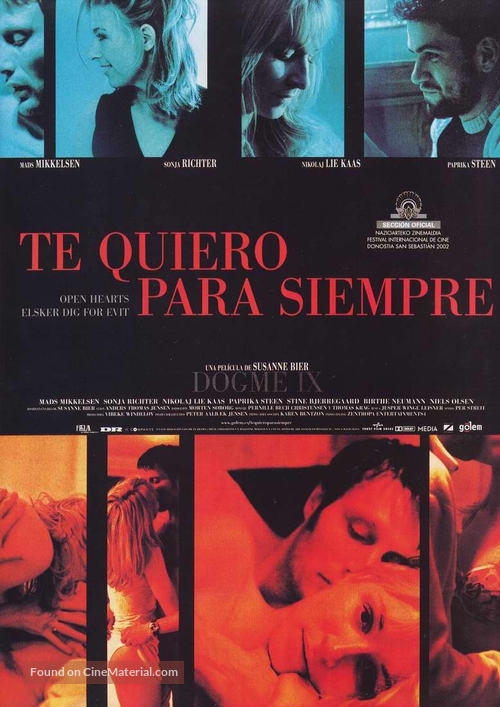 Elsker dig for evigt - Spanish Movie Poster