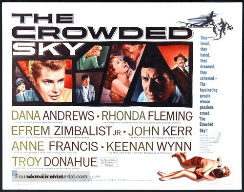The Crowded Sky - Movie Poster