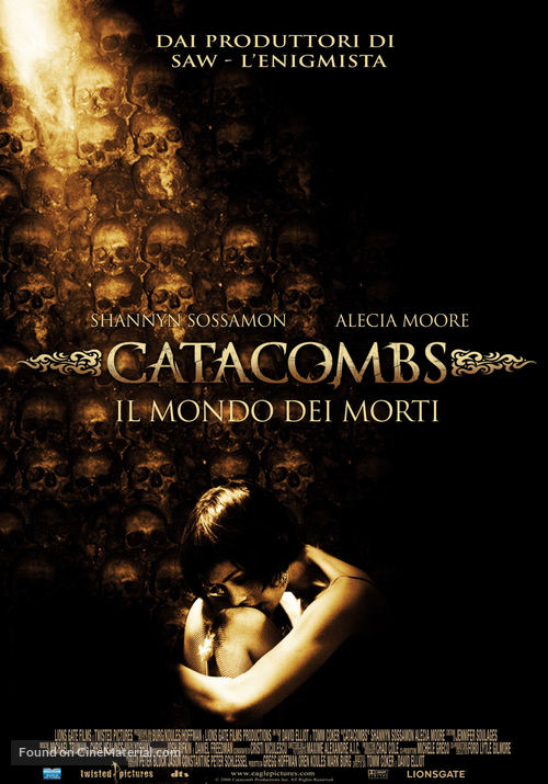 Catacombs - Italian Movie Poster