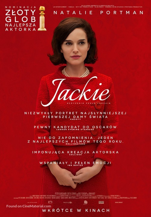 Jackie - Polish Movie Poster