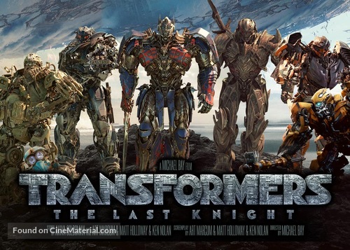 Transformers: The Last Knight - Movie Poster