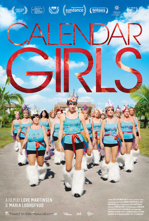 Calendar Girls - Danish Movie Poster