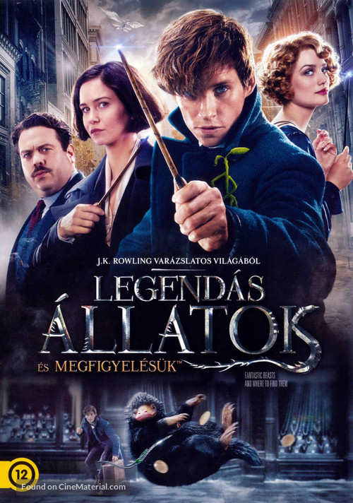 Fantastic Beasts and Where to Find Them - Hungarian Movie Cover