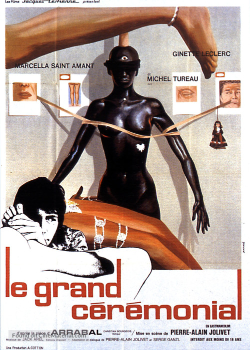 Grand c&egrave;r&egrave;monial, Le - French Movie Poster