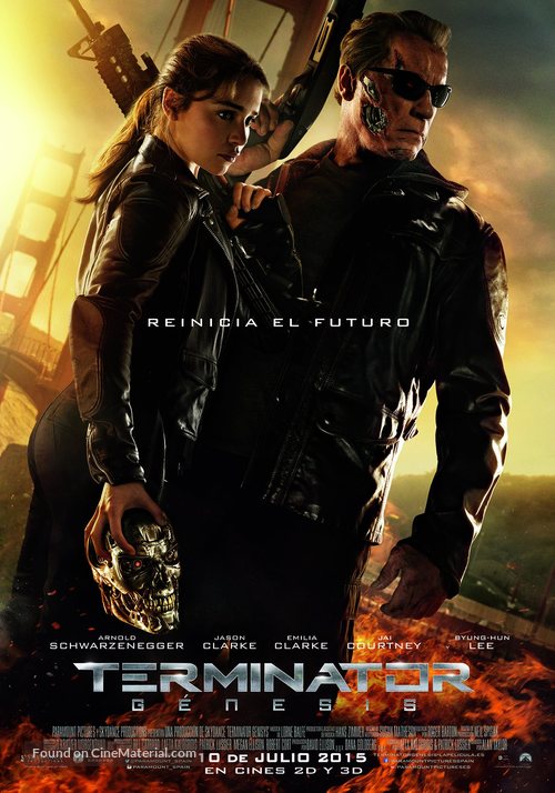 Terminator Genisys - Spanish Movie Poster