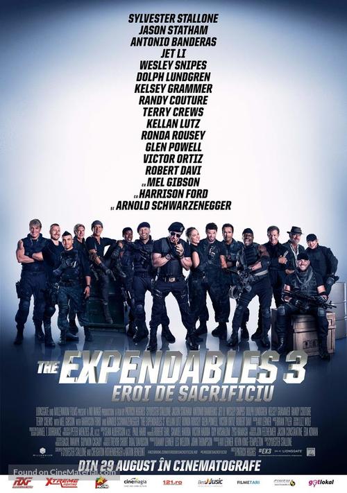 The Expendables 3 - Romanian Movie Poster