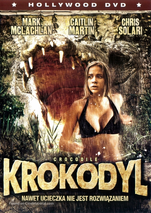 Crocodile - Polish DVD movie cover