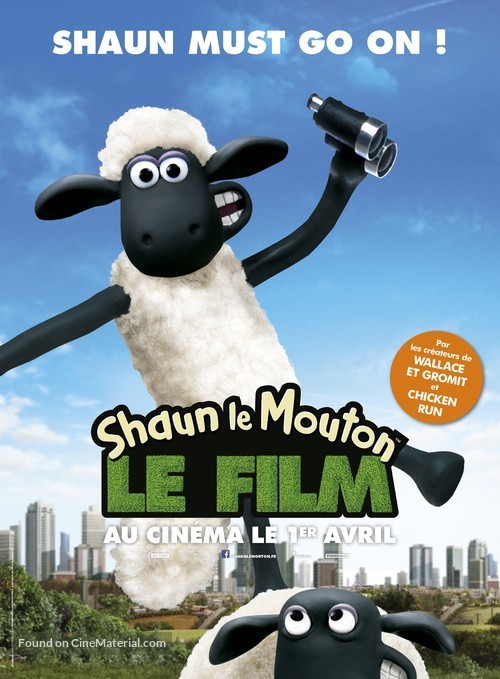 Shaun the Sheep - French Movie Poster