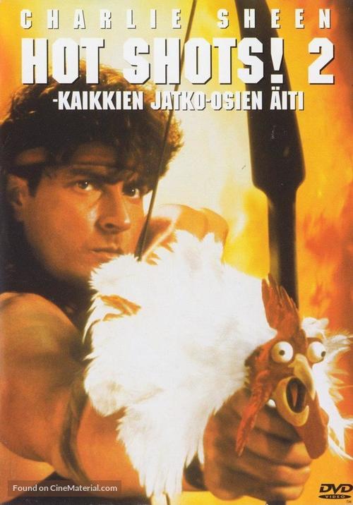 Hot Shots! Part Deux - Finnish DVD movie cover