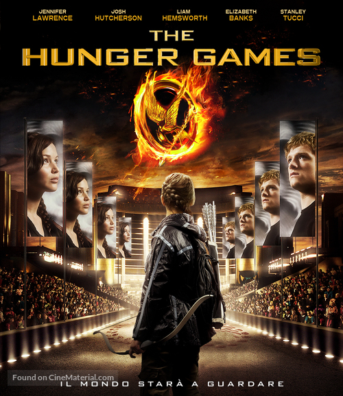 The Hunger Games - Italian Blu-Ray movie cover