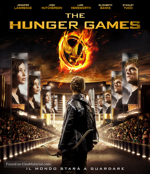 The Hunger Games - Italian Blu-Ray movie cover