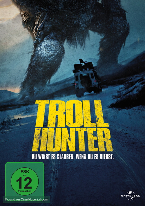 Trolljegeren - German DVD movie cover