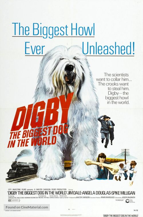 Digby, the Biggest Dog in the World - Movie Poster