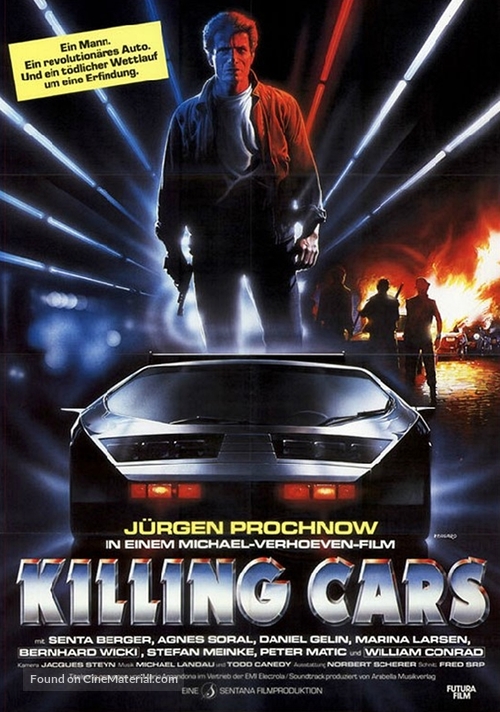 Killing Cars - German Movie Poster