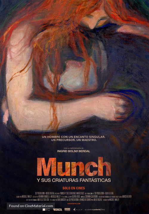 Munch: Love, Ghosts and Lady Vampires - Spanish Movie Poster