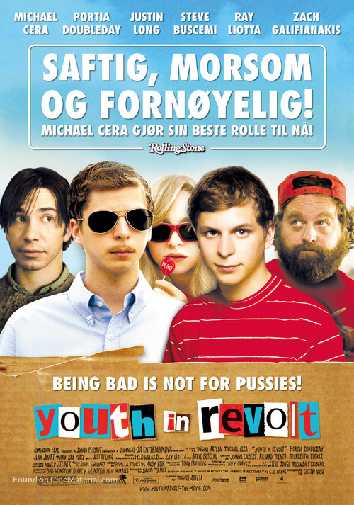 Youth in Revolt - Norwegian Movie Poster