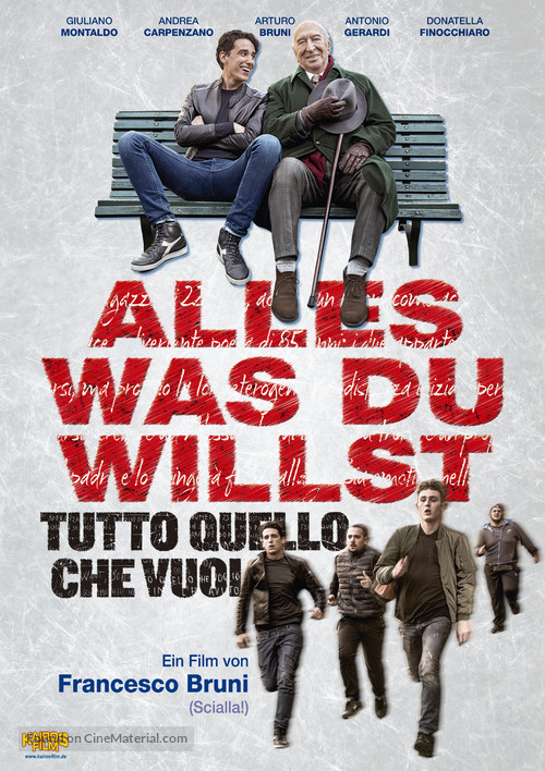 Tutto quello che vuoi - German Movie Poster