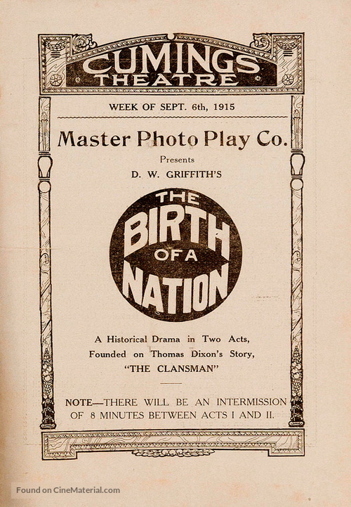 The Birth of a Nation - poster