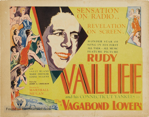 The Vagabond Lover - Movie Poster