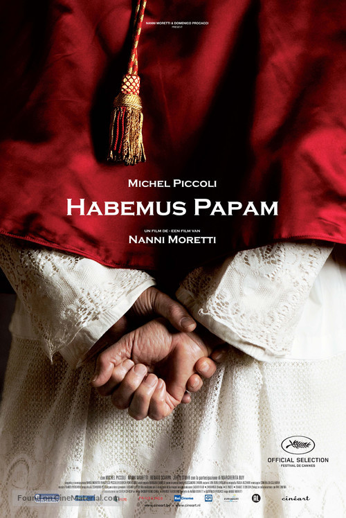 Habemus Papam - Belgian Movie Poster
