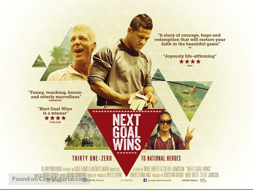 Next Goal Wins - British Movie Poster