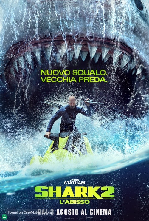 Meg 2: The Trench - Italian Movie Poster