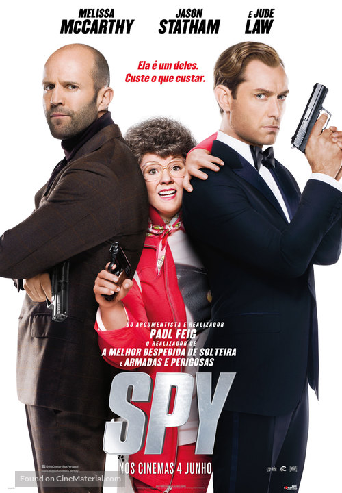 Spy - Portuguese Movie Poster