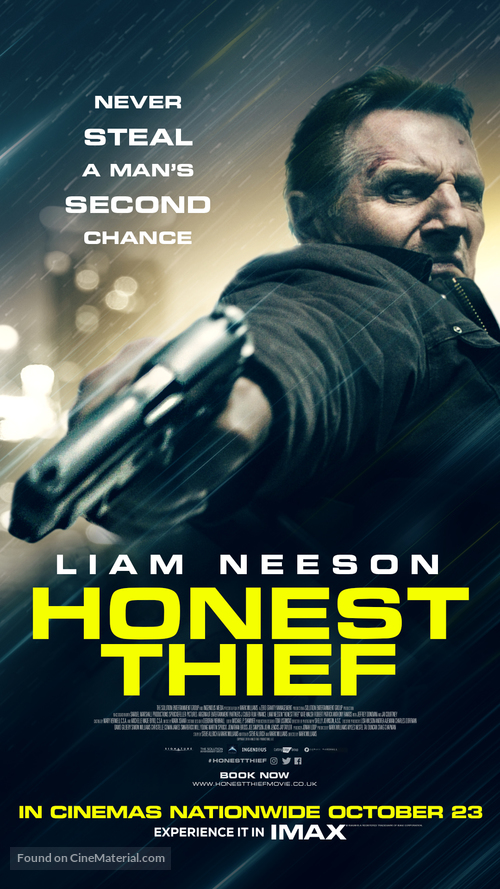 Honest Thief - British Movie Poster