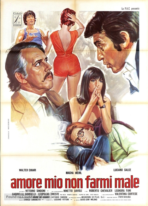 Amore mio non farmi male - Italian Movie Poster