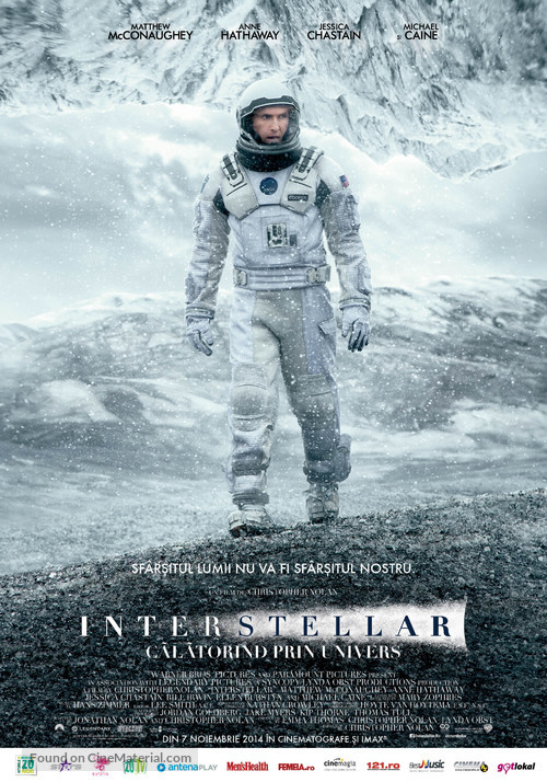 Interstellar - Romanian Movie Poster