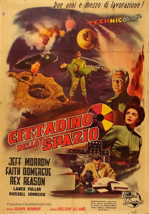 This Island Earth - Italian Movie Poster
